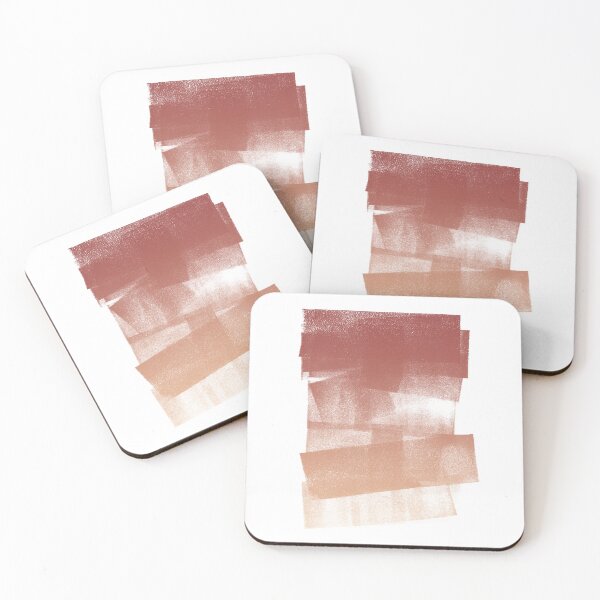Item preview, Swatch Sample Textured Monoprint - Ruby to Melon Gradient designed and sold by Irene Estelle.