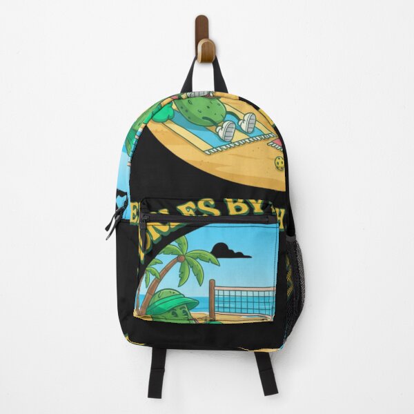 Item preview, Pickles By The Beach Relaxing Pickleball Player designed and sold by Tsugraf Designs.
