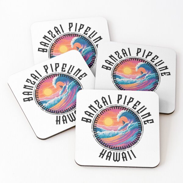Item preview, Banzai Pipeline – Hawaii (with Black Lettering) designed and sold by VelvetRoom.