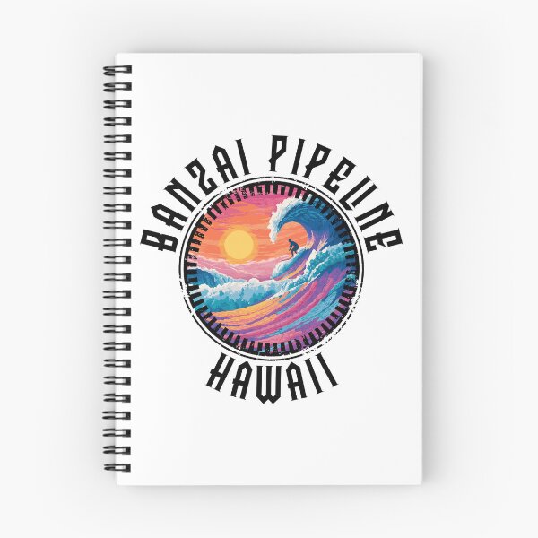 Item preview, Banzai Pipeline – Hawaii (with Black Lettering) designed and sold by VelvetRoom.