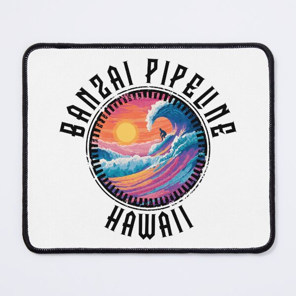 Item preview, Banzai Pipeline – Hawaii (with Black Lettering) designed and sold by VelvetRoom.