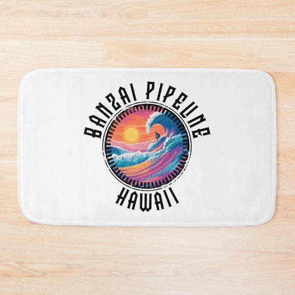 Item preview, Banzai Pipeline – Hawaii (with Black Lettering) designed and sold by VelvetRoom.