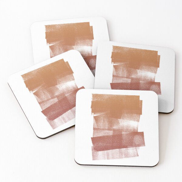 Item preview, Swatch Sample Textured Monoprint - Rust to Ruby Gradient designed and sold by Irene Estelle.
