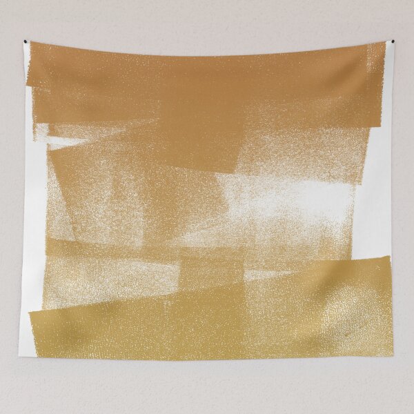 Item preview, Swatch Sample Textured Monoprint - Rust to Saffron Gradient designed and sold by Irene Estelle.