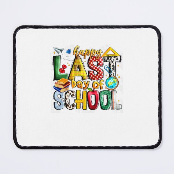 Item preview, Happy Last Day of School Colorful Teacher & Student Celebration Design designed and sold by AchraffPrint.