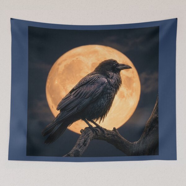 Item preview, Full Moon Raven  designed and sold by Tridentulus.