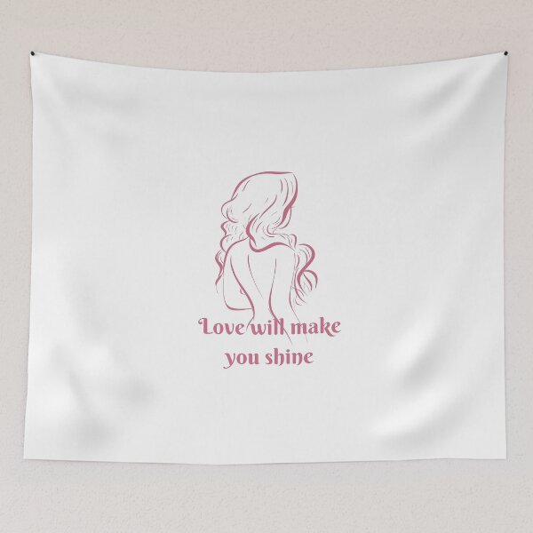 Item preview, Pink Glitter Woman Sweet Illustration designed and sold by ArtMochis.