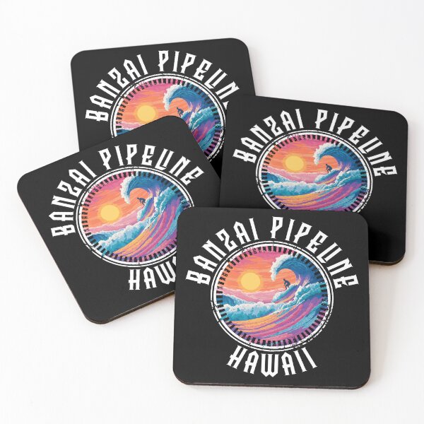 Item preview, Banzai Pipeline – Hawaii (with White Lettering) designed and sold by VelvetRoom.