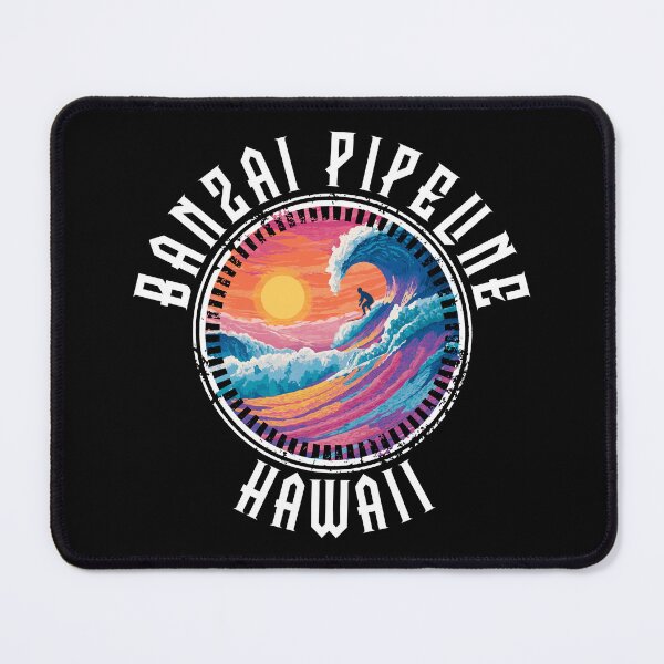 Item preview, Banzai Pipeline – Hawaii (with White Lettering) designed and sold by VelvetRoom.