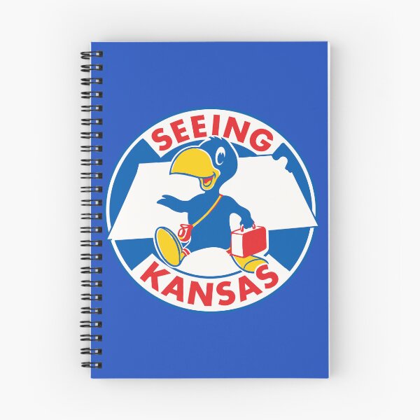 Item preview, Seeing Kansas Retro Travel Souvenir Luggage Label designed and sold by acquiesce13.