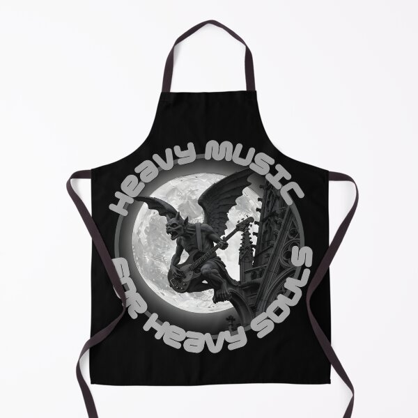 Item preview, Heavy Music Gargoyle – Gothic Rock Demon Under Full Moon designed and sold by CrimsonChords.