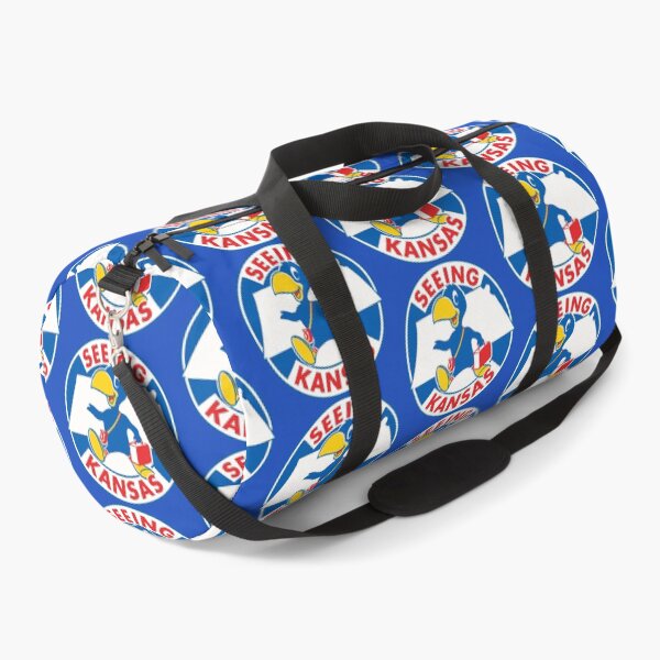 Item preview, Seeing Kansas Retro Travel Souvenir Luggage Label designed and sold by acquiesce13.