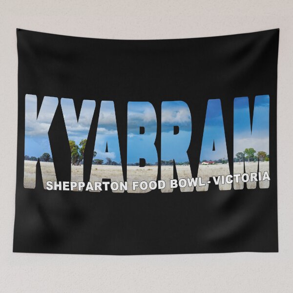 Item preview, KYABRAM Shepparton Food Bowl Victoria - Goulburn Valley Storm Rain designed and sold by Adam Gormley.