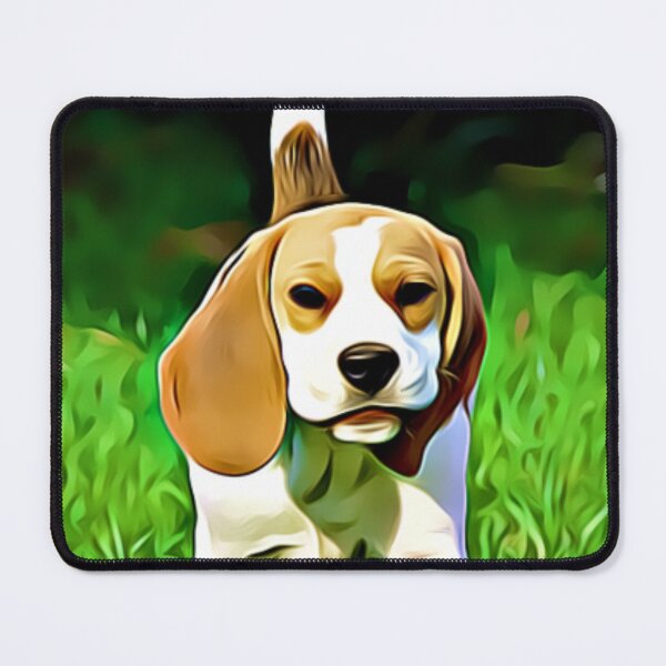 Item preview, A curious puppy exploring the vibrant countryside. designed and sold by ZoroDesign.