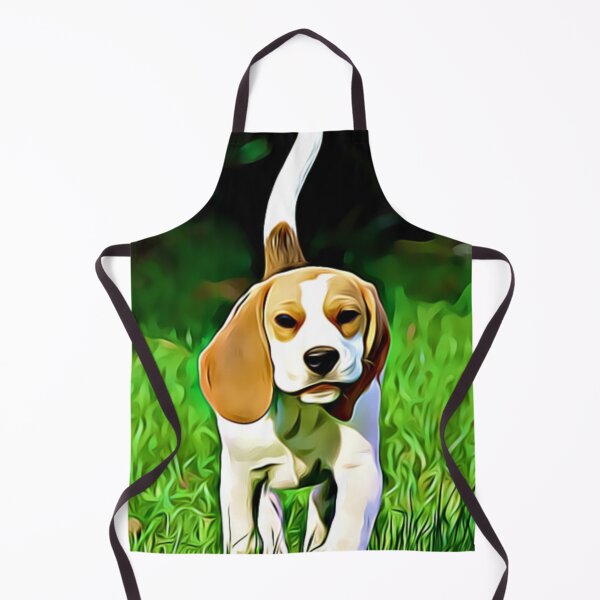 Item preview, A curious puppy exploring the vibrant countryside. designed and sold by ZoroDesign.