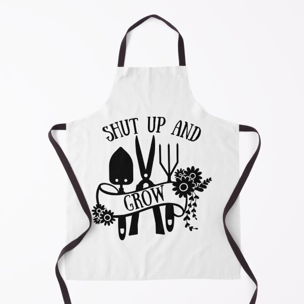 Item preview, Shut Up and Grow (black) designed and sold by GlacierViewFarm.