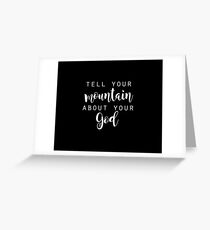 Christian Quote Greeting Card