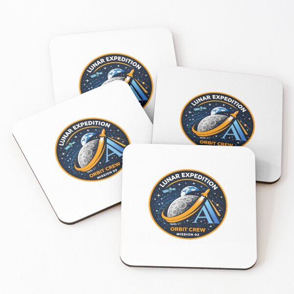 Item preview, Artemis ii nasa Expedition Orbit Crew Mission Patch designed and sold by Combat Skies.