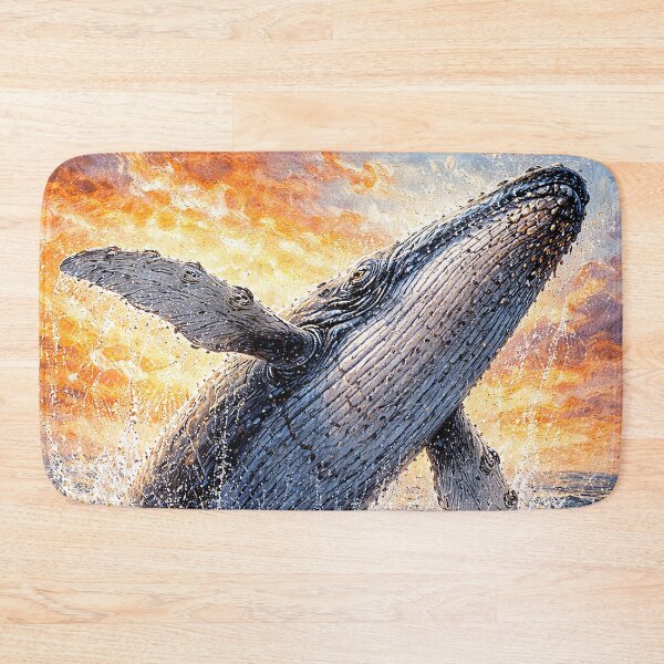 Item preview, Fiery Ocean Giant Rising designed and sold by Pixel Junkies Studio.