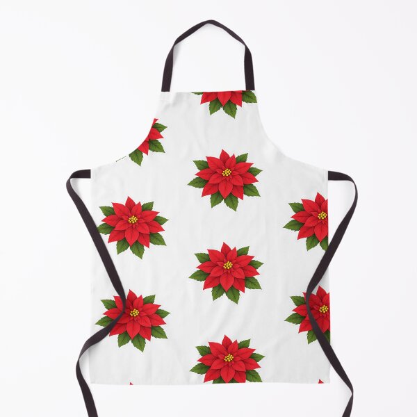 Item preview, Poinsettia Sticker – Cute Red Christmas Flower Flat Illustration Holiday Sticker Art designed and sold by Symbol Universe.