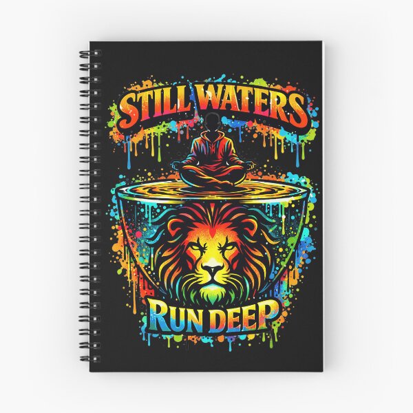Item preview, STILL WATERS RUN DEEP designed and sold by SavvyEarth.