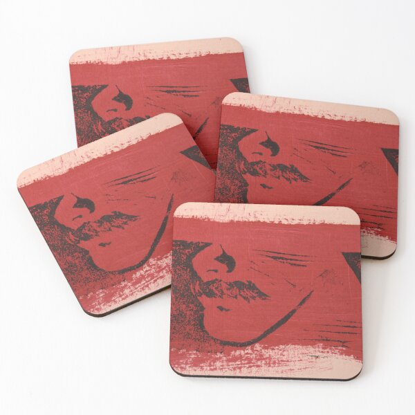 Item preview, Bigote en rojo designed and sold by JotologoStudio.