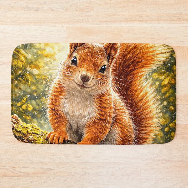Item preview, Golden Forest Squirrel Glow designed and sold by Pixel Junkies Studio.