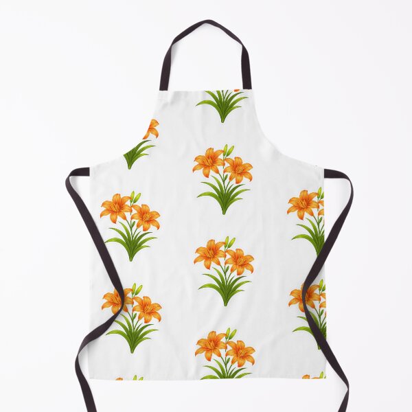 Item preview, Daylily Sticker – Cute Orange Tiger Lily Flat Illustration Botanical Sticker Art designed and sold by Symbol Universe.