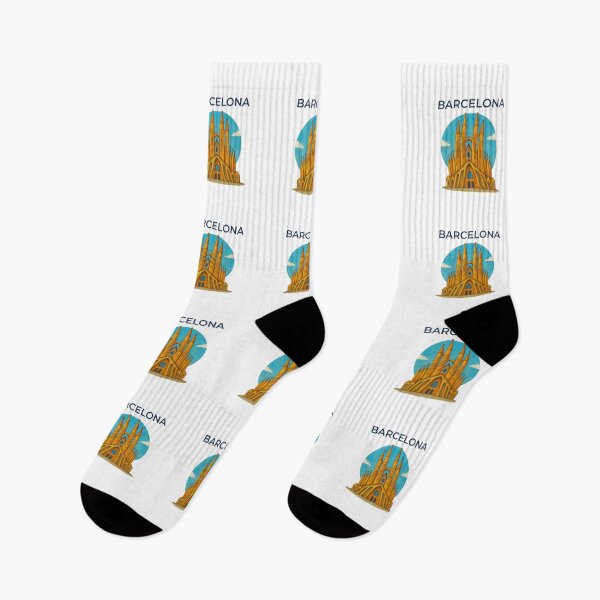 Item preview, Barcelona Sagrada Familia Painted Illustration Souvenir designed and sold by Inkworksbyshery.