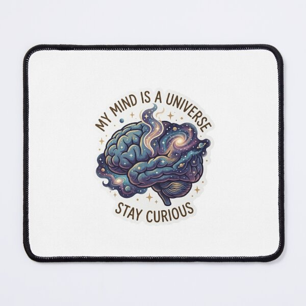 Item preview, Cosmic Brain Mind is a Universe Galaxy Sticker designed and sold by NativeHue Oficial.