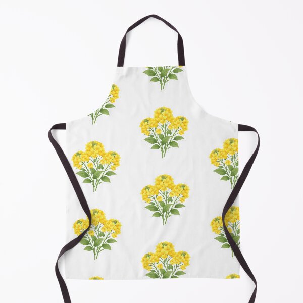Item preview, Canola Flower Sticker – Cute Yellow Rapeseed Cluster Flat Illustration Botanical Sticker Art designed and sold by Symbol Universe.