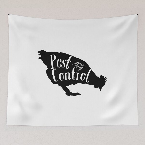 Item preview, Pest Control (black) designed and sold by GlacierViewFarm.