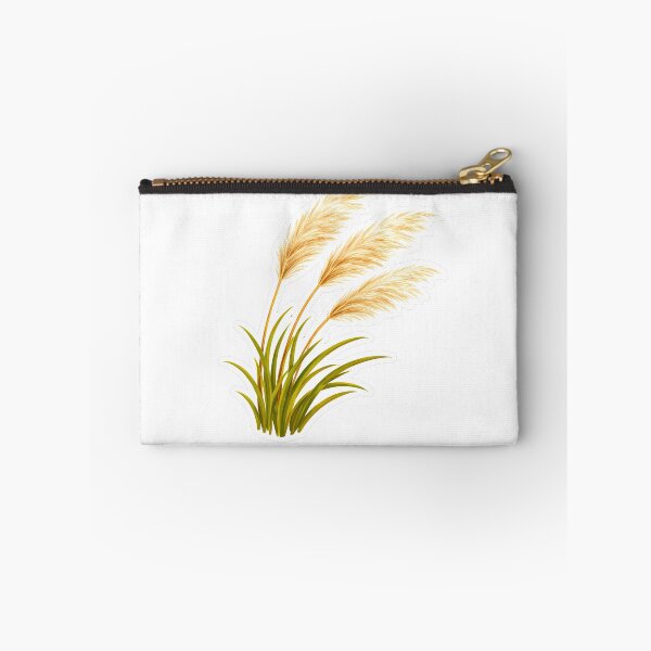 Item preview, Pampas Grass Sticker – Cute Fluffy Silver Grass Plume Flat Illustration Botanical Sticker Art designed and sold by Symbol Universe.