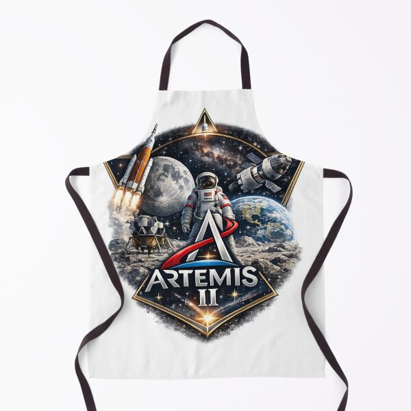 Item preview, Artemis II NASA Moon Mission Space Art designed and sold by RedVista.