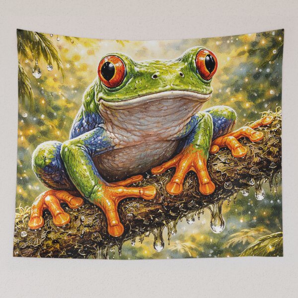 Item preview, Jewel-Eyed Rainforest Frog designed and sold by Pixel Junkies Studio.