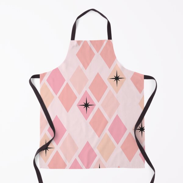 Item preview, Pink Retro Diamond Harlequin Star Pattern designed and sold by Vileprint.