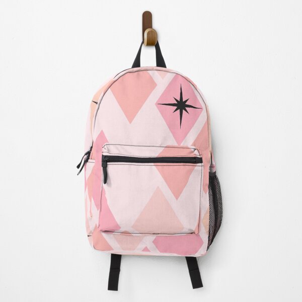 Item preview, Pink Retro Diamond Harlequin Star Pattern designed and sold by Vileprint.