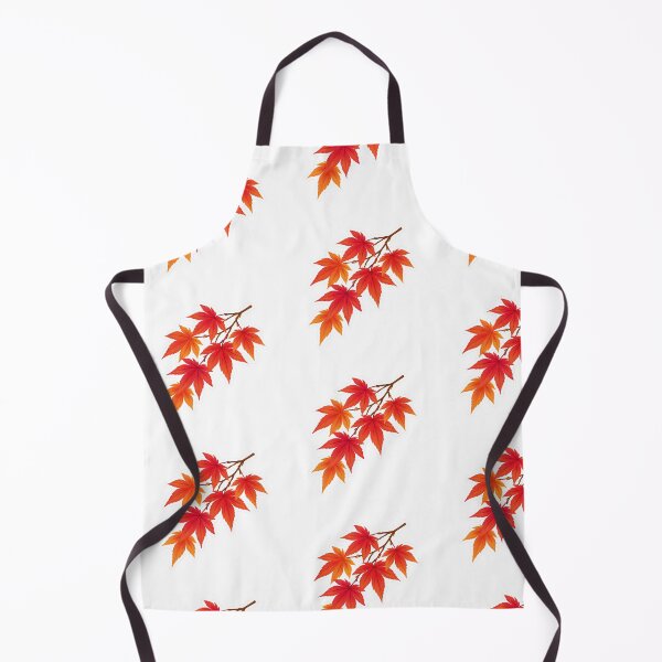 Item preview, Autumn Maple Sticker – Cute Red Orange Japanese Maple Leaf Branch Flat Illustration Sticker Art designed and sold by Symbol Universe.