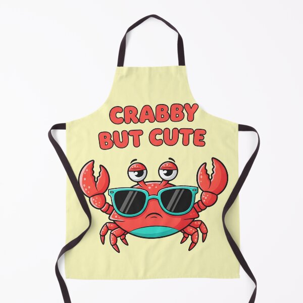 Item preview, Crabby but Cute – Funny Crab with Sunglasses Design designed and sold by Sea Gem.
