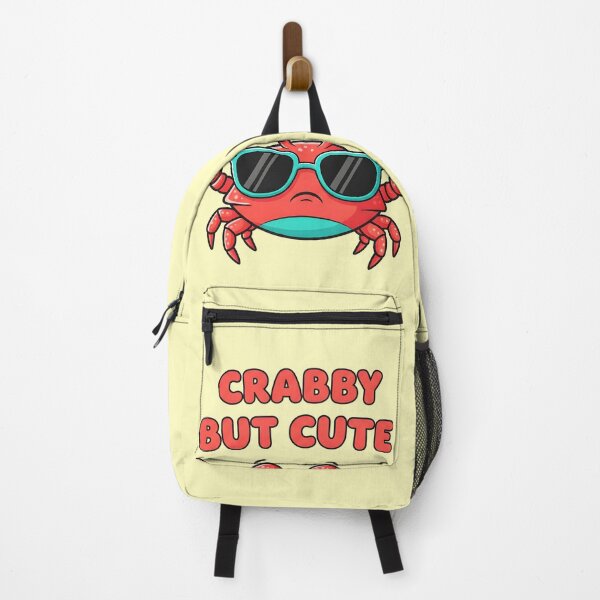 Item preview, Crabby but Cute – Funny Crab with Sunglasses Design designed and sold by Sea Gem.