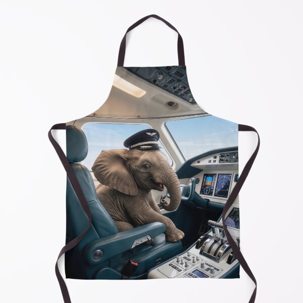 Item preview, Baby Elephant Pilot Knows What He's Doing designed and sold by Tridentulus.
