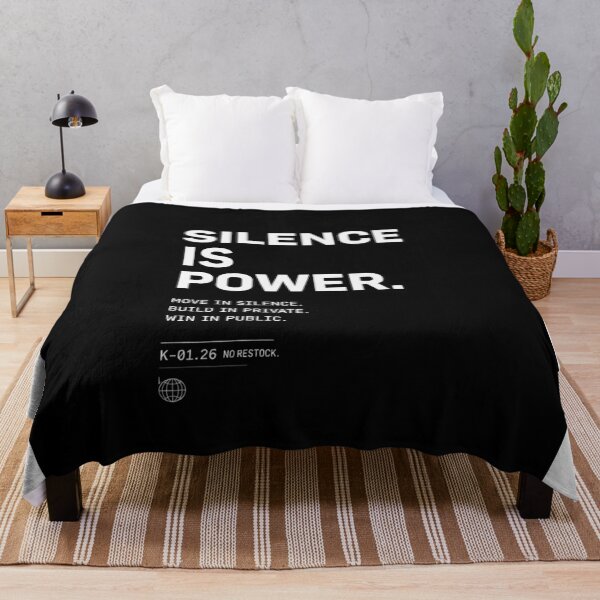 Item preview, KRAM Silence Is Power Streetwear Poster designed and sold by ShenGha-design.