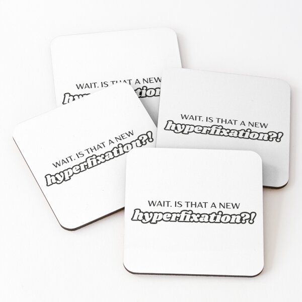 Item preview, Wait Is That a New Hyperfixation Sticker designed and sold by HopeThatSticks.