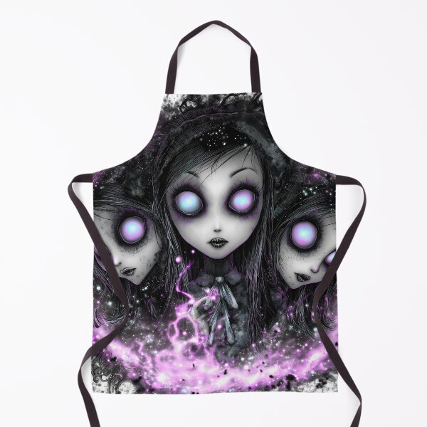 Item preview, Three Witches of the Void – Dark Gothic Big Eye Girls Galaxy Art designed and sold by DonaldWaltersxx.