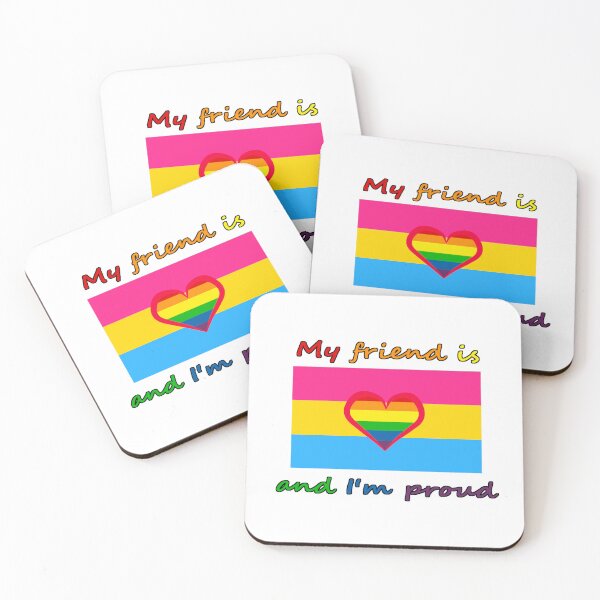 Item preview, Pansexual friend (rainbow version) designed and sold by MatanteVargeuse.