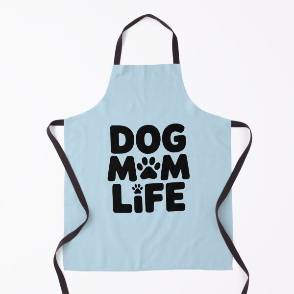Item preview, Dog Mom Life integrated with paw illustrations designed and sold by VectorJoy.