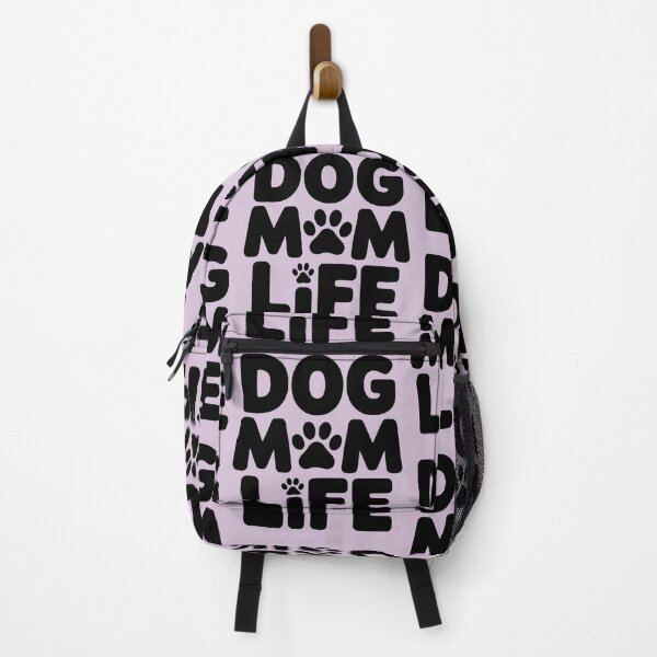 Item preview, Dog Mom Life integrated with paw illustrations designed and sold by VectorJoy.