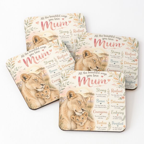 Item preview, Lioness Mothers Day Love Birthday Gift designed and sold by inspired-works.