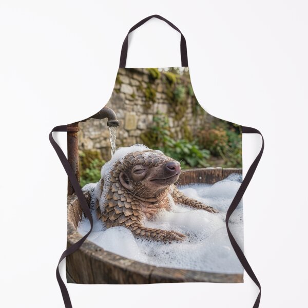 Item preview, Pangolin takes a Bubble Bath in English Garden designed and sold by Tridentulus.