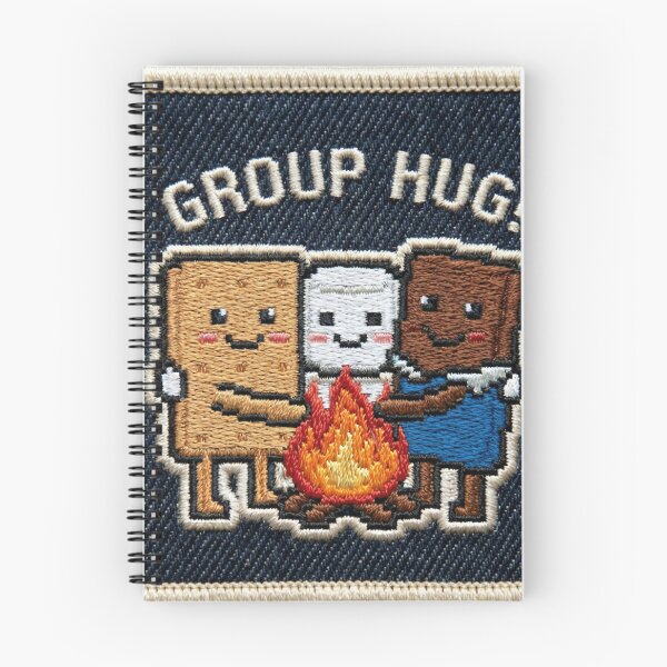 Item preview, S’mores Group Hug Cute Camping T-Shirt designed and sold by TheTSauce.